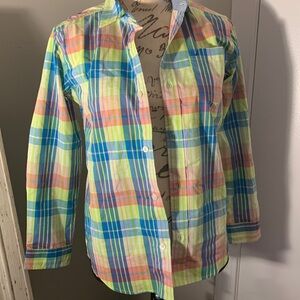 L/S multi color Button down Nautica